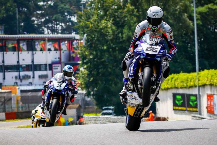 Der Yamaha-Pilot in Zolder