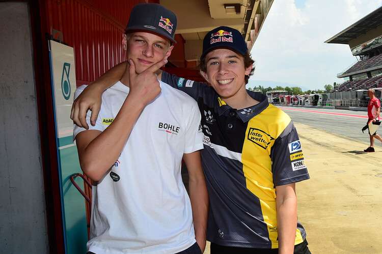 Zwei deutsche WM-Piloten: Florian Alt mit Philipp Öttl