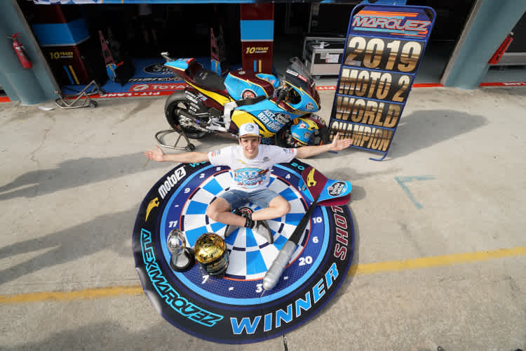 Alex Márquez ist der Moto2-Weltmeister 2019