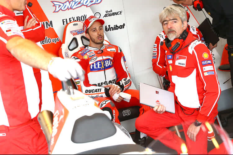 Andrea Dovizioso und Gigi Dall'Igna