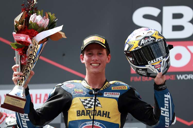 Andrea Locatelli feierte einen grandiosen Einstand in der Supersport-WM