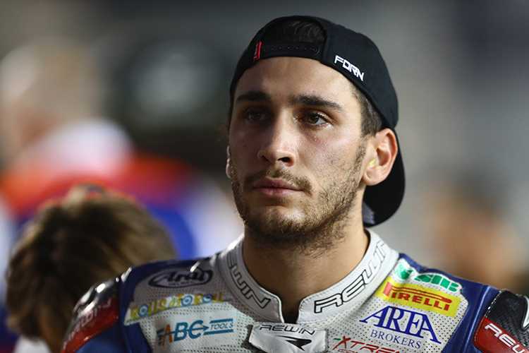 Alessandro Andreozzi zeigte auf der Guandalini-Yamaha gute Leistungen