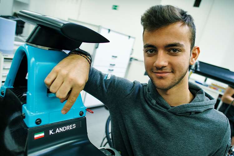 Keyvan Andres ist erster HWA-Fahrer