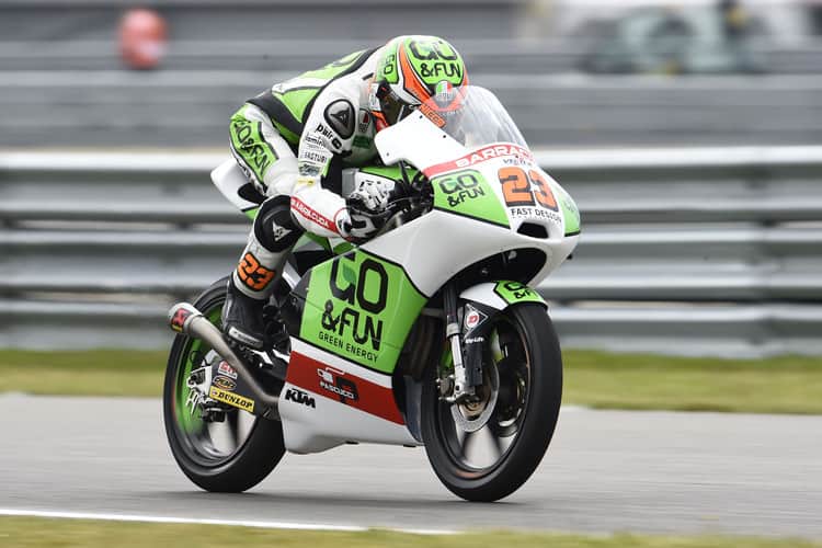 Niccolò Antonelli auf seiner KTM