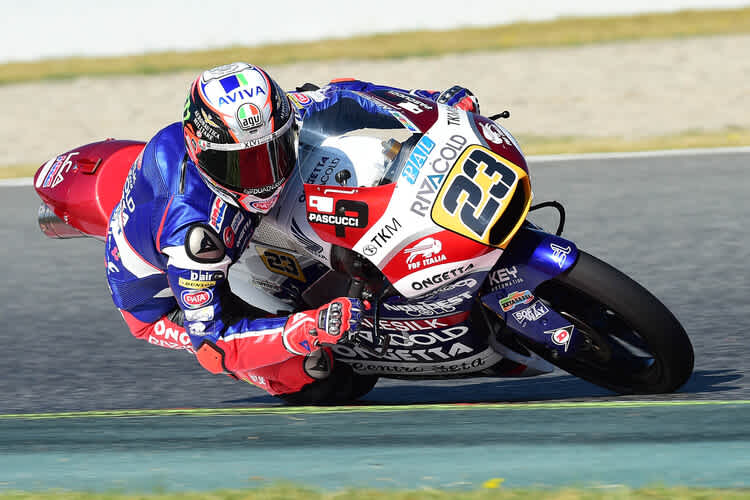 Honda-Fahrer Niccolò Antonelli war der schnellste Mann auf der Strecke