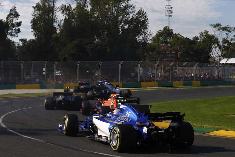 Beim Saisonauftakt in Melbourne hinterliess Antonio Giovinazzi im Sauber einen guten Eindruck