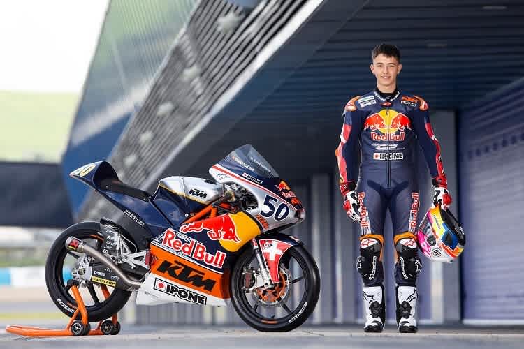Jason Dupasquier mit seiner KTM RC 250 R für den Red Bull Rookies Cup 2019