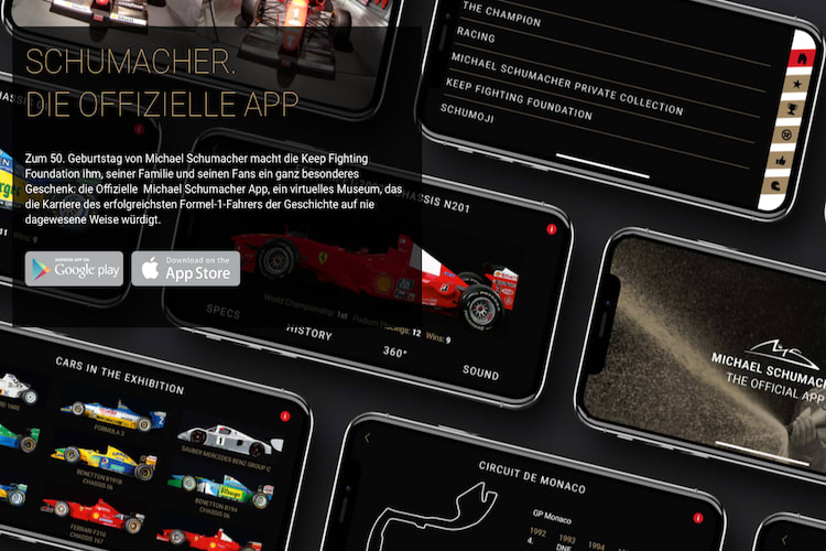 Ein Schmaus für Schumi-Fans