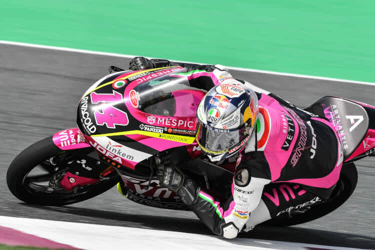 Tony Arbolino gehört zu den Moto3-Favoriten