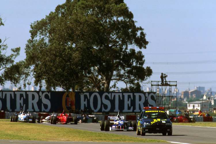 Start zum Grossen Preis von Argentinien 1996