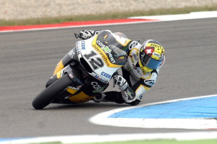 Tom Lüthi: Guter Dritter am Freitag