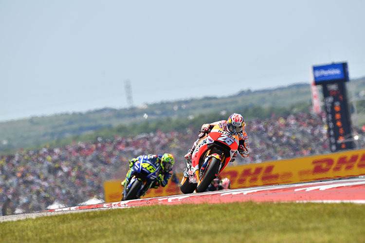Die MotoGP-Stars auf dem Circuit of the Americas