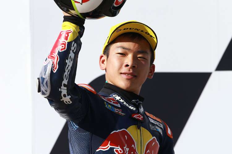 Ayumu Sasaki hat die besten Karten im Titelkampf des Red Bull MotoGP Rookies Cups