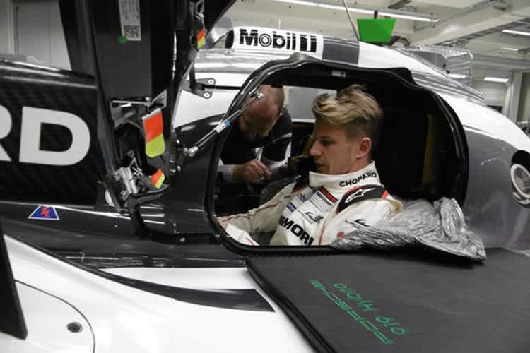 Hülkenberg macht sich mit dem LMP1 vertraut