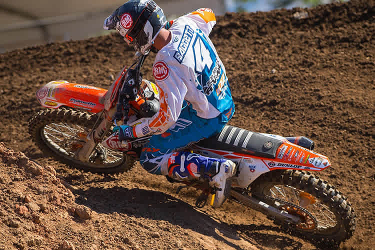 Blake Baggett holt in Colorado seinen ersten Tagessieg in der 450er Klasse