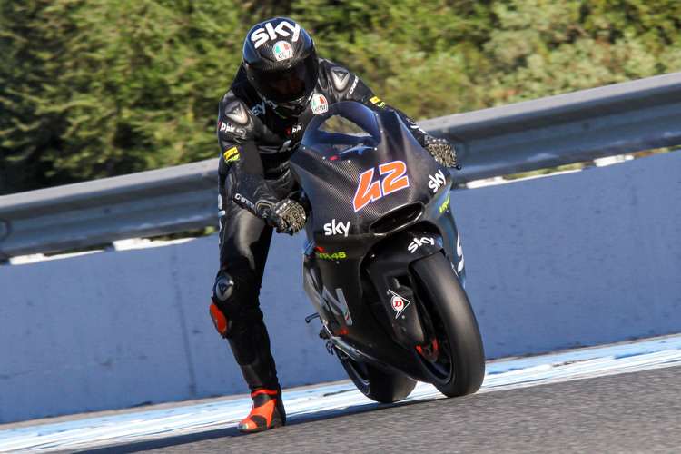 Francesco «Pecco» Bagnaia auf der Kalex in Jerez