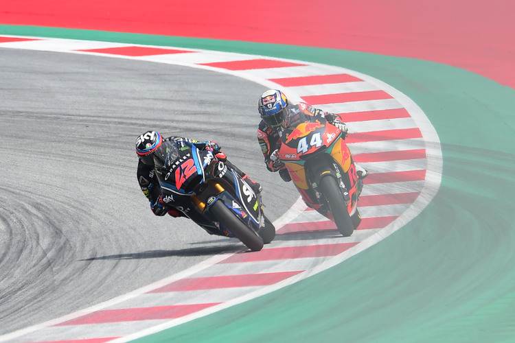 Francesco Bagnaia besiegte Miguel Oliveira in der letzten Kurve