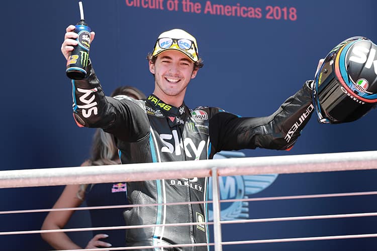 Moto2-WM-Leader Francesco Bagnaia