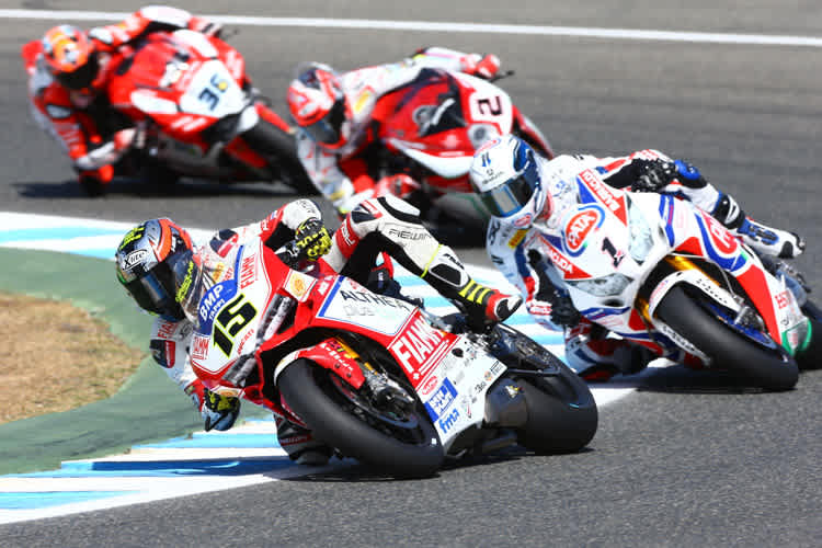 Matteo Baiocco (vorne) fuhr in den Rennen auf Platz 8 und 6