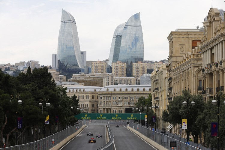 Beim ersten Strassen-GP von Baku