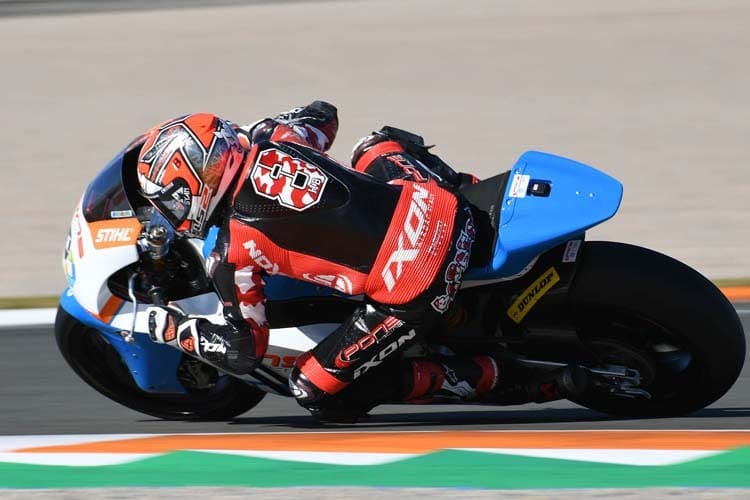 Barberá auf der Kalex in Valencia