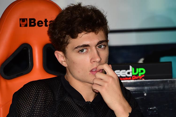 Der erst 17-jährige Axel Bassani wird 2017 sein Moto2-Debüt geben