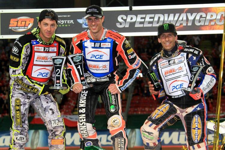 Troy Batchelor, Niels-Kristian Iversen und Greg Hancock