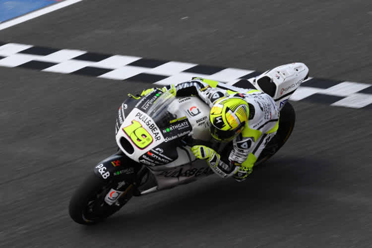 Álvaro Bautista auf der 2016er-Ducati des Aspar-Teams