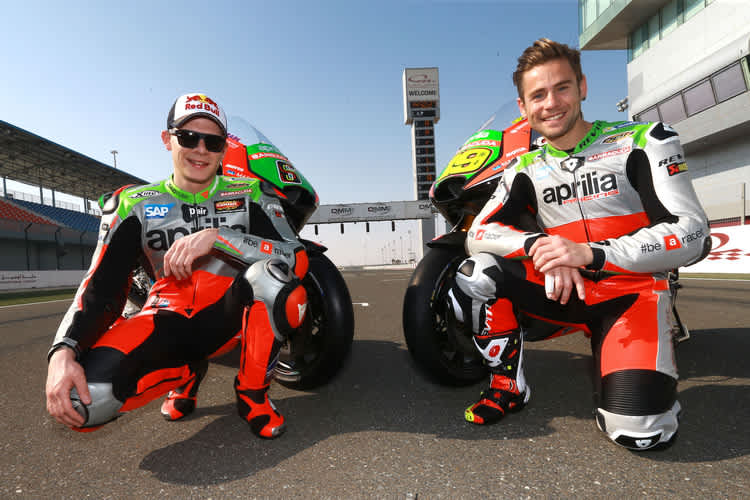 Stefan Bradl und Alvaró Bautista