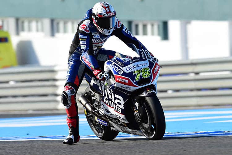 Loris Baz auf der Ducati GP14.2 des Avintia-Teams