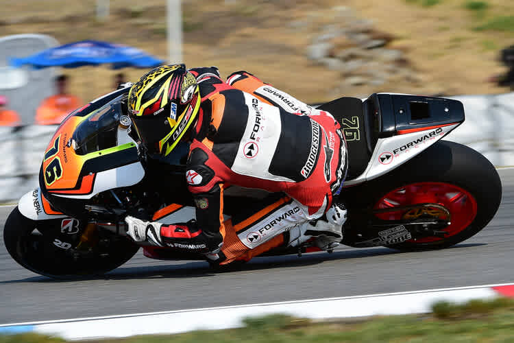 Loris Baz auf der Forward-Yamaha in Brünn: Die Zukunft ist ungewiss
