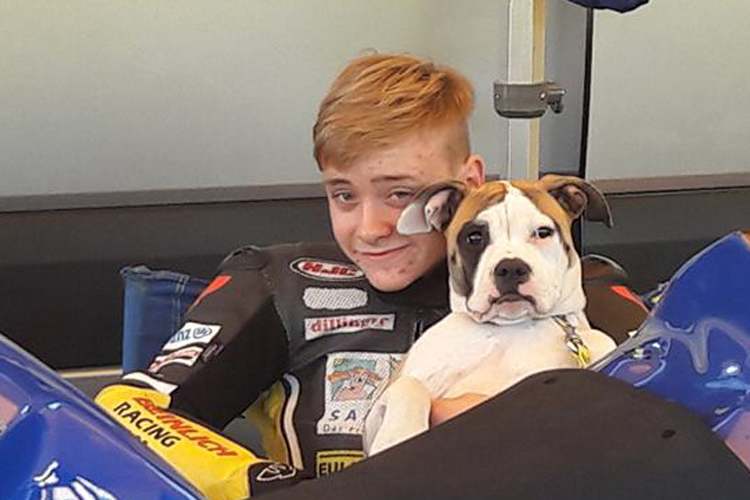 Der Pilot in netter Gesellschaft