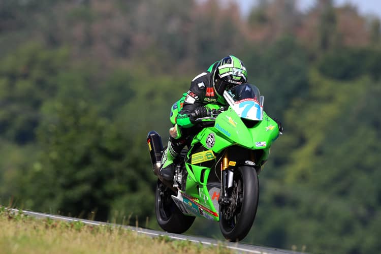 Mit der Kawasaki in Schleiz