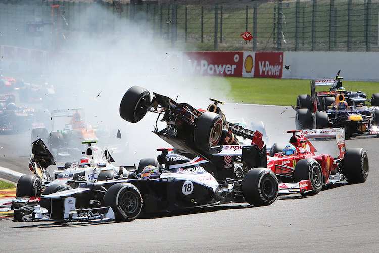 Belgien 2012: Tumult in der La Source