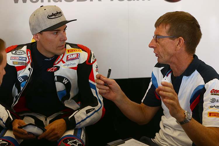 Markus Reiterberger (li.) mit Pete Benson