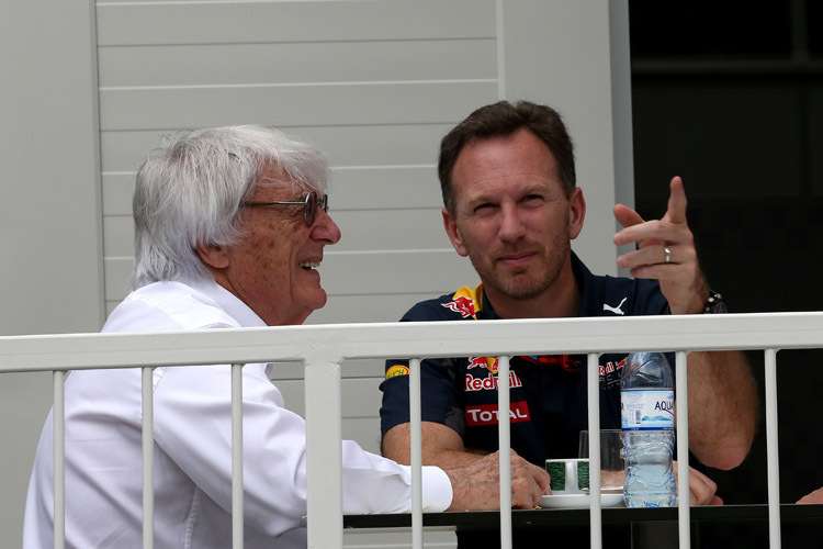 Red Bull Racing-Teamchef Christian Horner ist überzeugt, dass Bernie Ecclestone die Idee eines fünften Motors befürwortet