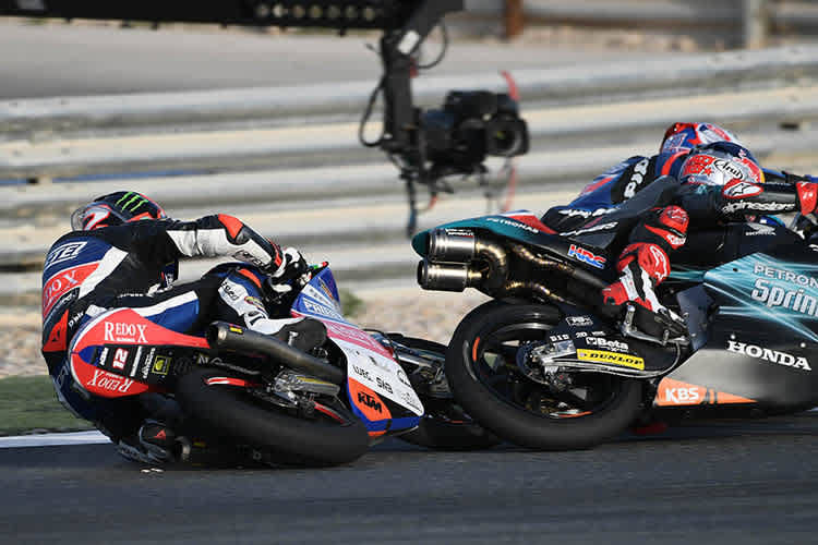 Letzte Runde: Bezzecchi geht zu Boden