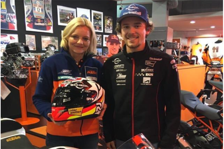 Eva Braumandl mit Philipp Öttl 