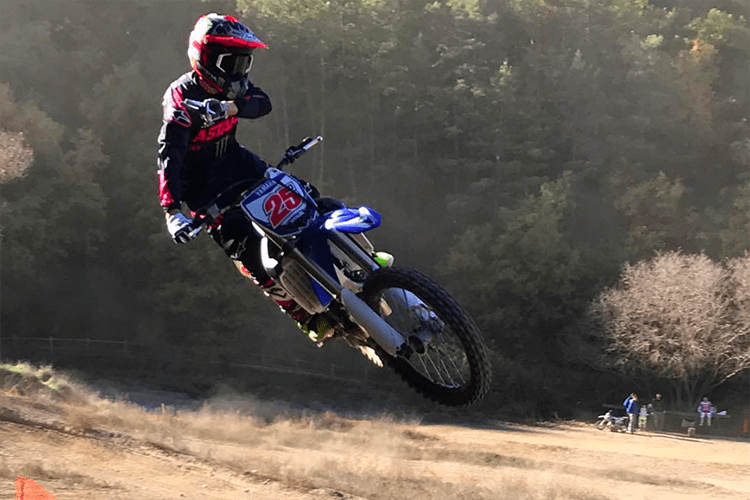 Maverick Viñales beim Motocross