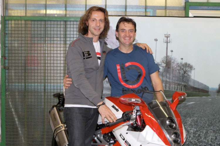 Die neuen Besitzer von Bimota: Präsident Marco Chiancianesi (li.) und Vizepräsident Daniele Longoni