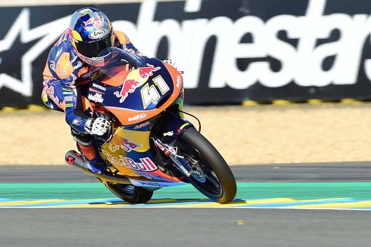 Brad Binder auf der KTM des Teams Red Bull KTM Ajo