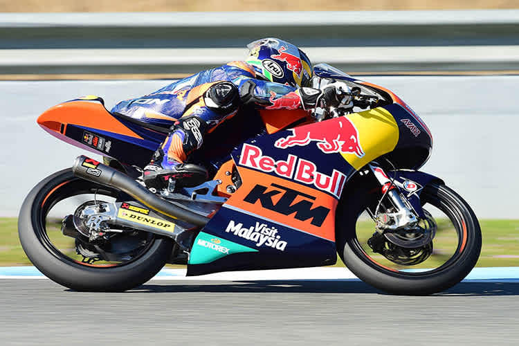 Brad Binder auf seiner KTM