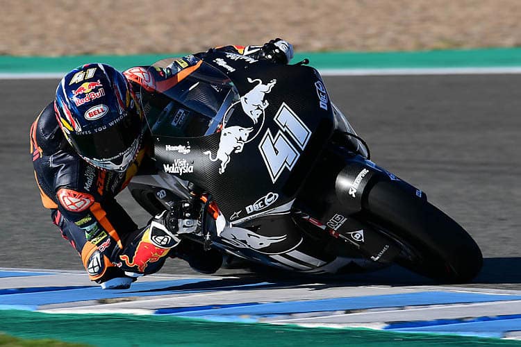 Brad Binder ist einer von drei Moto2-Piloten in Valencia