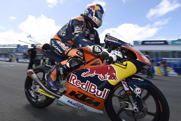Brad Binder aus dem Team Red Bull KTM Ajo