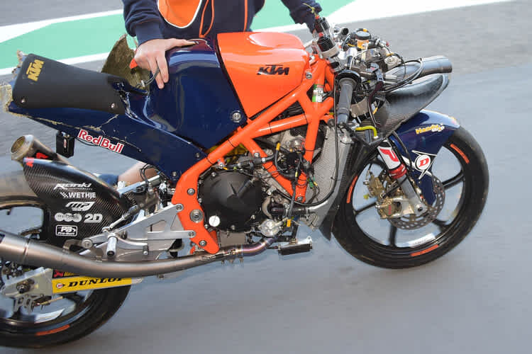 So sah die KTM von Brad Binder nach dem dritten Training aus