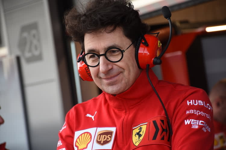 Ferrari-Teamchef Mattia Binotto 