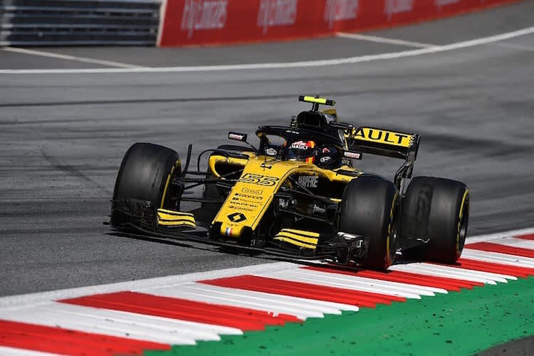 Carlos Sainz kämpft auf den Red Bull Ring mit Reifen, die Blasen geworfen haben