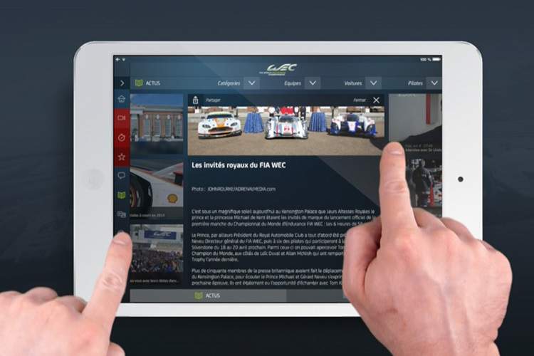 Die neue FIA WEC App gibt es ab sofort für iOS und Android