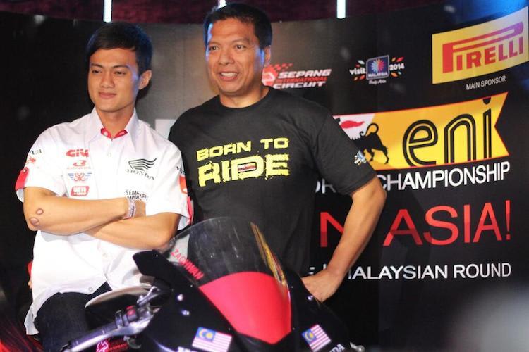 Zaqhwan Zaidi wurde in Sepang als Gaststarter vorgestellt