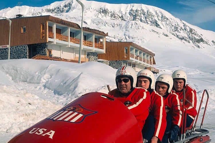 Wer so heisst, muss Bob fahren: Bob Said mit dem US-amerikanischen Vierer